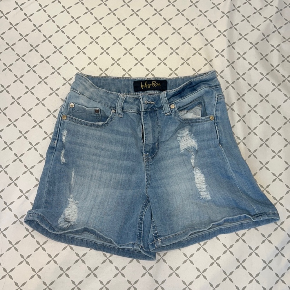 Indigo Rein Jean Shorts